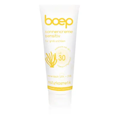 Boep Natural Sun Cream Sensitive opalovací krém pro děti SPF 30 100 ml