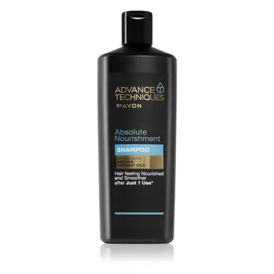 Avon Advance Techniques Absolute Nourishment vyživující šampon s marockým arganovým olejem pro v