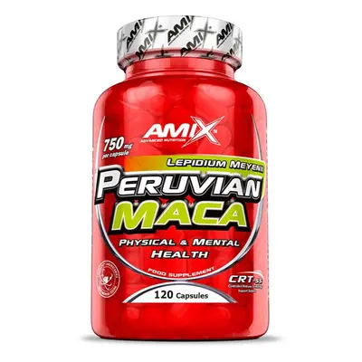 Amix Peruvian Maca kapsle pro podporu fyzického a duševního zdraví 120 cps