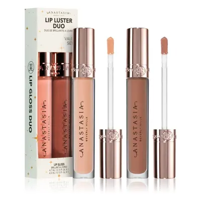 Anastasia Beverly Hills Lip Luster Duo sada lesků na rty odstín Guava & Deep Taupe