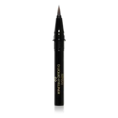 Sensai Designing Liquid Eyeliner Refill tekuté oční linky náplň odstín 02 Deep Brown 0.6 ml