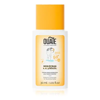 OUATE My 1,2,3 Sunscreen SPF 50+ for Face ochranný krém na opalování na obličej SPF 50+ 3y+ 30 m