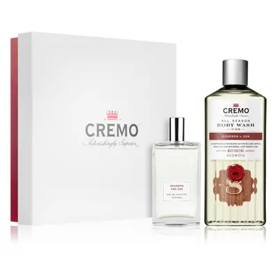 Cremo Set Bourbon and Oak dárková sada pro muže