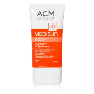 ACM Medisun ochranný matující krém na obličej SPF 50+ 40 ml