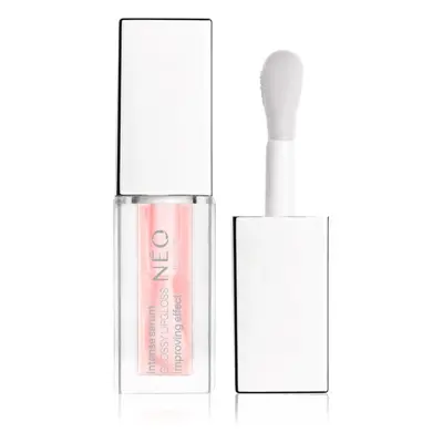 NEO MAKE UP Intense Serum Glossy Lipgloss pečující lesk na rty odstín 02 Blush Flush 5 ml