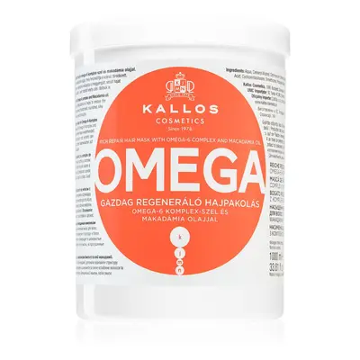 Kallos KJMN Professional Omega vyživující maska na vlasy s omega 6 komplexem a makadamia olejem 