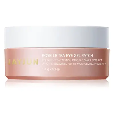 Jayjun Eye Gel Patch Roselle Tea hydrogelová maska na oční okolí proti otokům a tmavým kruhům 60