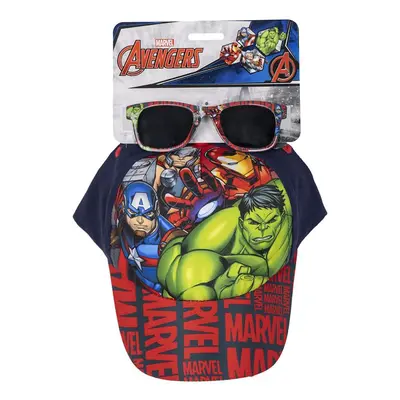 Marvel Avengers Set Cap & Sunglasses sada pro děti 3+ years Size 53 cm 1 ks