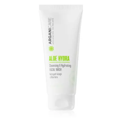 Arganicare Aloe Hydra Facial Wash čisticí přístroj na obličej 100 ml