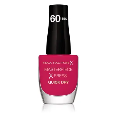 Max Factor Masterpiece Xpress rychleschnoucí lak na nehty odstín 250 Hot Hibiscus 8 ml