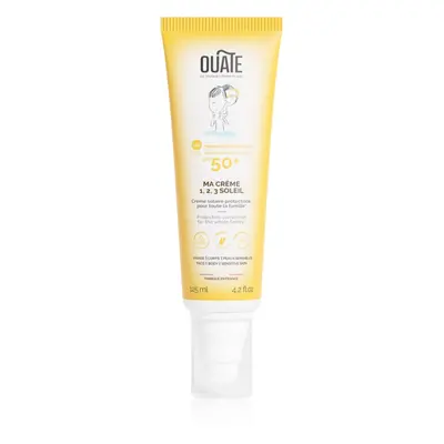 OUATE My 1,2,3 Sunscreen SPF 50+ for Face and Body ochranný krém na opalování na obličej a tělo 