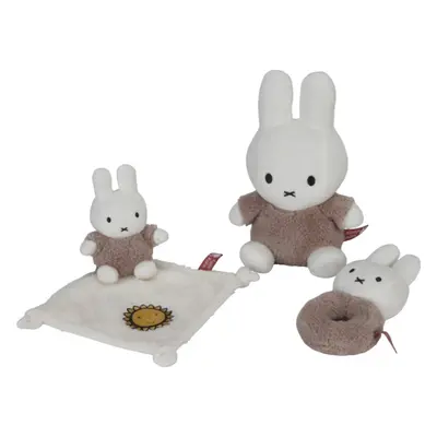 Little Dutch Miffy Fluffy Taupe dárková sada pro miminka