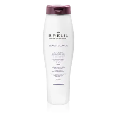 Brelil Professional Silver Blonde Sublimeches Shampoo šampon neutralizující žluté tóny pro blond