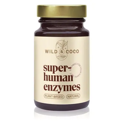 WILD & COCO Superhuman Enzymes trávicí enzymy 30 cps