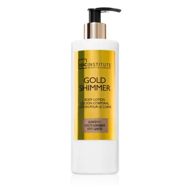 IDC Institute Gold Shimmer hydratační tělové mléko 400 ml