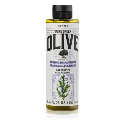 Korres Pure Greek Olive & Rosemary Flower osvěžující sprchový gel 250 ml