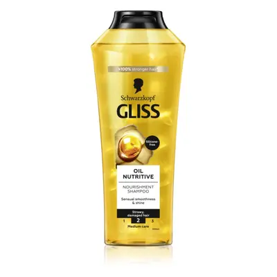 Schwarzkopf Gliss Oil Nutritive vyživující šampon s olejem 400 ml