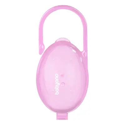 BabyOno Dummy Case krabička na dudlík Pink 1 ks