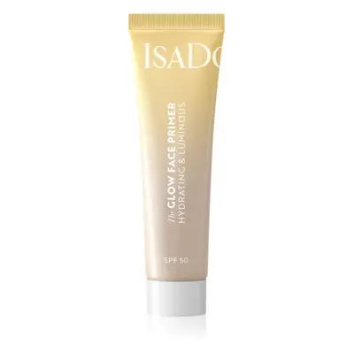 IsaDora Glow Face Primer Hydrating & Luminous podkladová báze pro rozjasnění a hydrataci SPF 50 