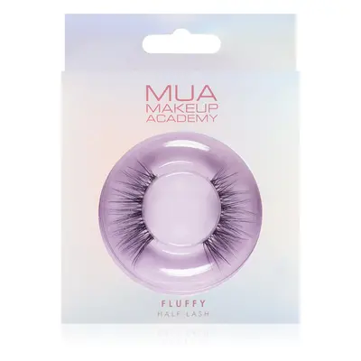 MUA Makeup Academy Half Lash Fluffy umělé řasy 2 ks