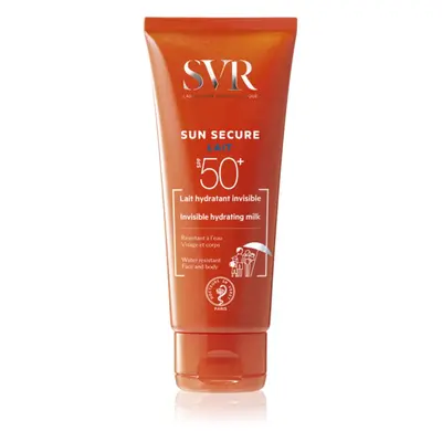 SVR Sun Secure hydratační tělové mléko SPF 50+ 100 ml