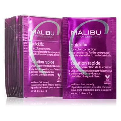 Malibu C Quick Fix regenerační a čisticí kúra na vlasy 12x5 g