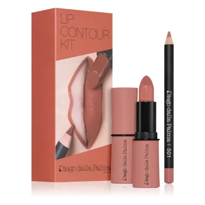 Diego dalla Palma Lip Contour Kit sada na rty odstín 501 NUDE 5,1 g