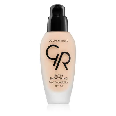 Golden Rose Satin Smoothing dlouhotrvající tekutý make-up SPF 15 odstín 23 34 ml