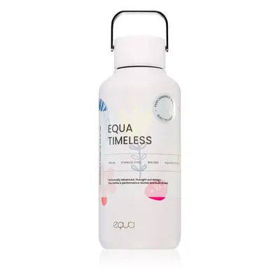 Equa Timeless nerezová láhev na vodu malá barva Flower Power 600 ml