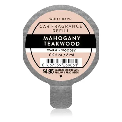 Bath & Body Works Mahogany Teakwood vůně do auta 6 ml