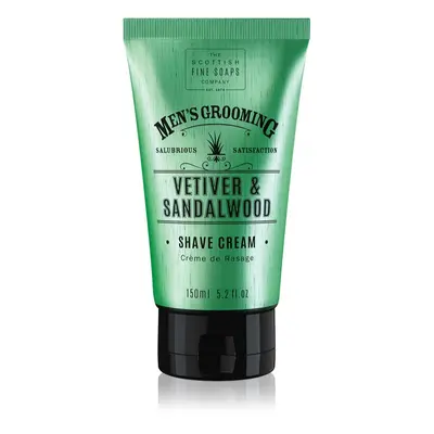 Scottish Fine Soaps Men’s Grooming Vetiver & Sandalwood krém na holení pro muže 150 ml