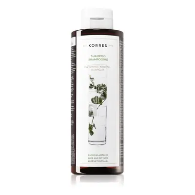 Korres Aloe & Dittany šampon pro normální vlasy 250 ml