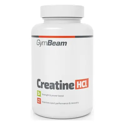 GymBeam Creatine HCl podpora sportovního výkonu 120 cps