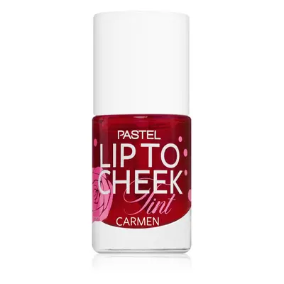 Pastel Lip To Cheek Tint tekutá tvářenka na rty a tváře odstín 01 Carmen 9,6 ml