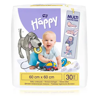 Bella Baby Happy SIze L jednorázové přebalovací podložky 60x60xm 30 ks