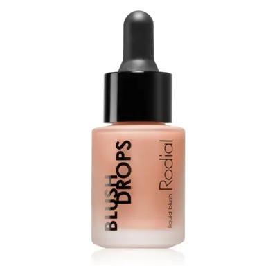 Rodial Blush Drops tekutá tvářenka a lesk na rty dodávající hydrataci a lesk odstín Sunset Kiss 