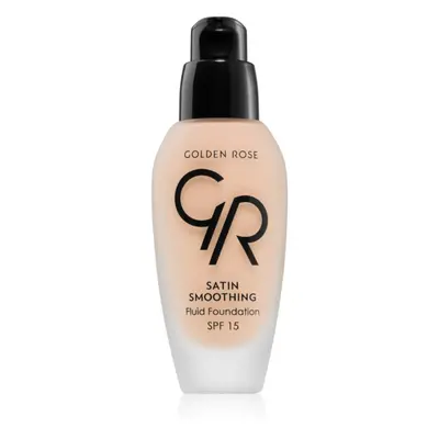 Golden Rose Satin Smoothing dlouhotrvající tekutý make-up SPF 15 odstín 27 34 ml