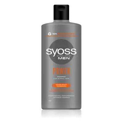 Syoss Men Power & Strength posilující šampon s kofeinem 440 ml