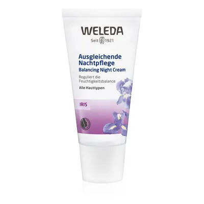 Weleda Kosatec hydratační noční krém pro normální a suchou pleť 30 ml