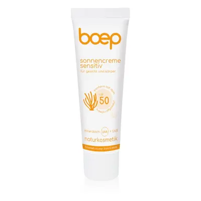 Boep Natural Sun Cream Sensitive opalovací krém SPF 50 50 ml