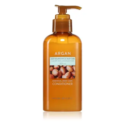 NATURE REPUBLIC Argan Essential Deep Care Conditioner hydratační a vyživující kondicionér pro po