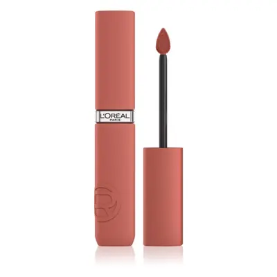 L’Oréal Paris Infaillible Matte Resistance matná hydratační rtěnka odstín 630 Rose Heat 5 ml