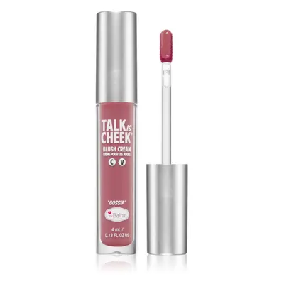 theBalm Talk is Cheek krémová tvářenka odstín Gossip 4 ml