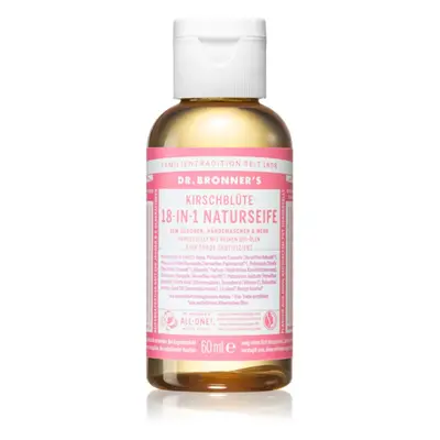 Dr. Bronner’s Cherry Blossom 18-in-1 Liquid Soap tekuté univerzální mýdlo 60 ml