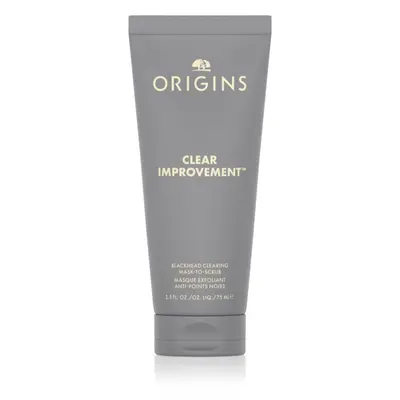 Origins Clear Improvement® Blackhead Clearing Mask-To-Scrub maska na čištění pórů proti černým t