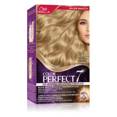 Wella Color Perfect barva na vlasy odstín 9/1 Very Light Ash Blond 1 ks