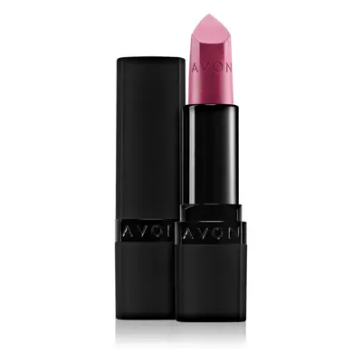 Avon Ultra Matte matná hydratační rtěnka odstín Posh Petal 3,6 g