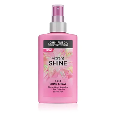 John Frieda Vibrant Shine multifunkční sprej pro lesk a hebkost vlasů 150 ml