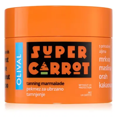 Olival SUPER Carrot Tanning Jam přípravek k urychlení a prodloužení opálení bez ochranného fakto