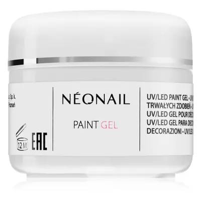 NEONAIL Paint Gel White Rose gel pro modeláž nehtů 5 ml